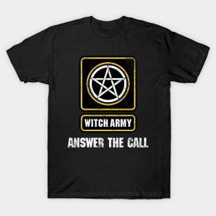 Pocket - Distressed Answer The Call- Motherland: Fort Salem T-Shirt